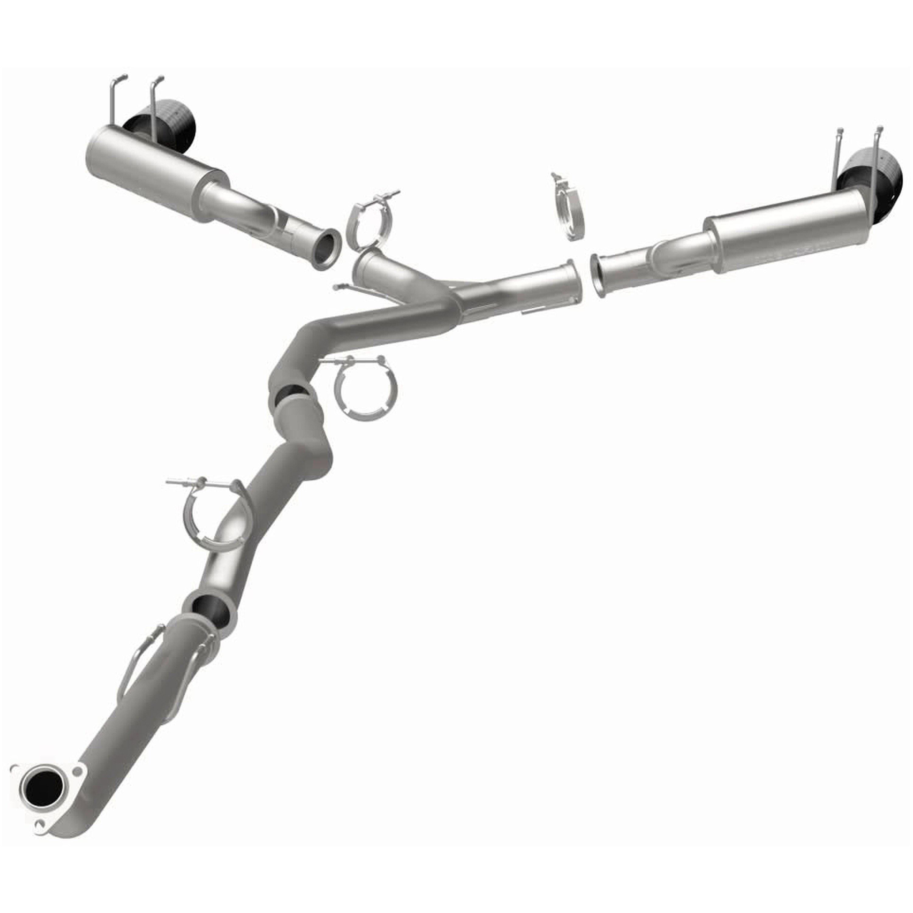 MagnaFlow Exhaust Products 19600 NEO Series Carbon Fiber Tips Cat-Back System